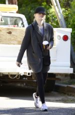 EMMA STONE Out and About in Los Angeles 02/25/2018