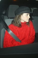 EMMA WATSON Arrives at Troubadour in Los Angeles 02/07/2018