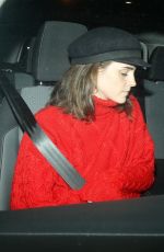 EMMA WATSON Arrives at Troubadour in Los Angeles 02/07/2018