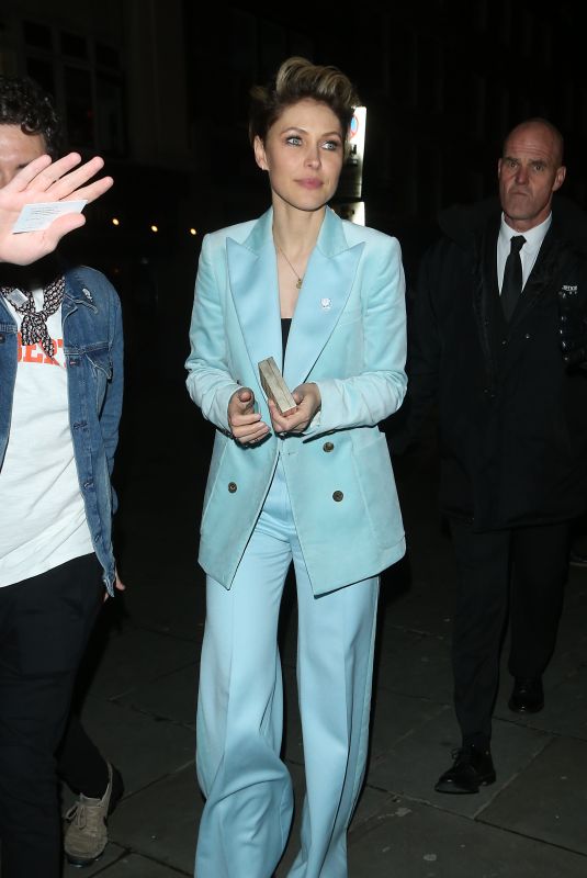 EMMA WILLIS Arrives at Warner Music Brits After-party in London 02/21/2018