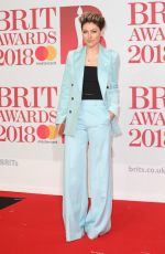 EMMA WILLIS at Brit Awards 2018 in London 02/21/2018