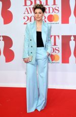 EMMA WILLIS at Brit Awards 2018 in London 02/21/2018