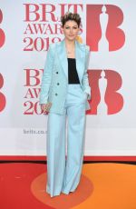 EMMA WILLIS at Brit Awards 2018 in London 02/21/2018