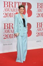 EMMA WILLIS at Brit Awards 2018 in London 02/21/2018