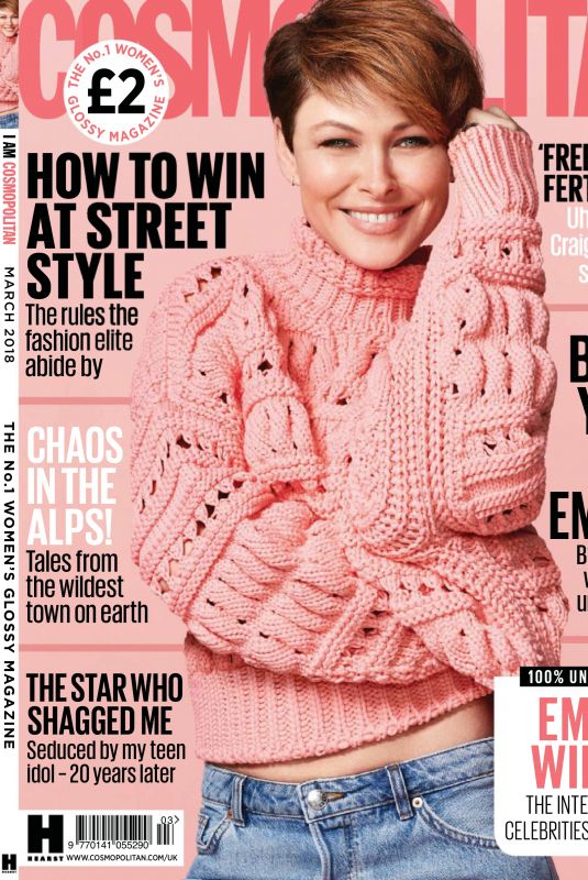 EMMA WILLIS in Cosmopolitan Magazine, UK March 2018 Issue