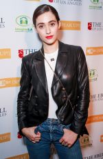EMMY ROSSUM at Stories from the Front Line Charity Program in Los Angeles 02/27/2018