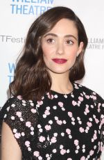 EMMY ROSSUM at Williamstown Theatre Festival Gala in New York 02/05/2018