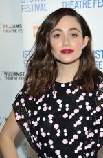 EMMY ROSSUM at Williamstown Theatre Festival Gala in New York 02/05/2018