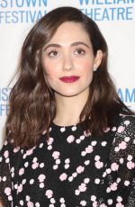 EMMY ROSSUM at Williamstown Theatre Festival Gala in New York 02/05/2018