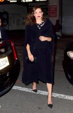 EMMY ROSSUM Out for Dinner at Tao in New York 02/05/2018