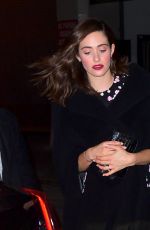 EMMY ROSSUM Out for Dinner at Tao in New York 02/05/2018