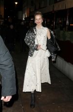 EVA HERZIGOVA Arrives at Love and Miu Miu Women’s Tales Party in London 02/19/2018