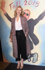 EVA HERZIGOVA at Michael Kors Runway Show at New York Fashion Week 02/14/2018