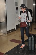 EVAN RACHEL WOOD at Airport in Washington 02/26/2018
