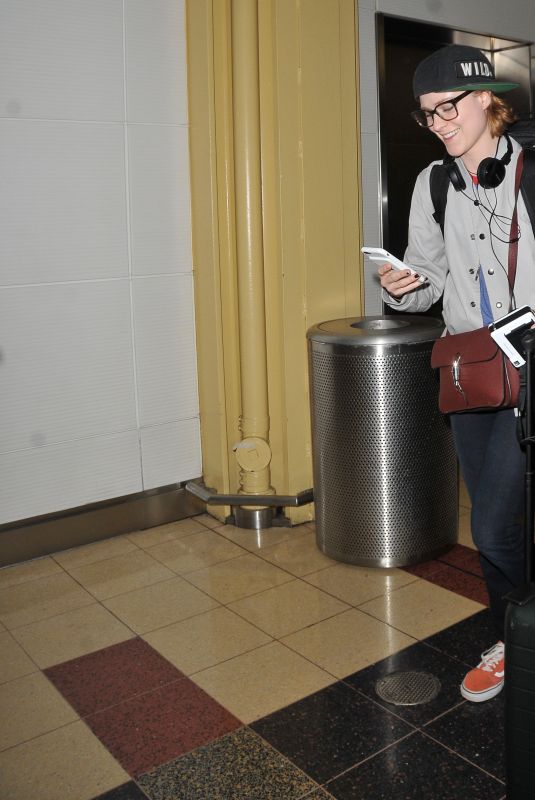 EVAN RACHEL WOOD at Airport in Washington 02/26/2018