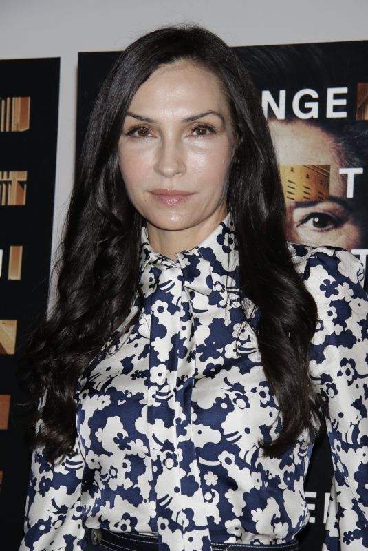 FAMKE JANSSEN at Notes from the Field Special Screening in New York 02/21/2018