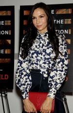 FAMKE JANSSEN at Notes from the Field Special Screening in New York 02/21/2018