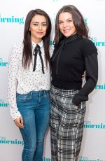 FAYE BROOKES and BHAVNA LIMBACHIA at This Morning Show in London 02/20/2018