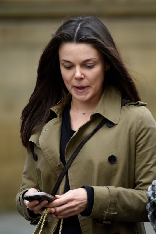 FAYE BROOKES Out and About in Manchester 02/13/2018