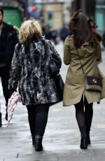 FAYE BROOKES Out and About in Manchester 02/13/2018