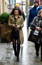 FAYE BROOKES Out and About in Manchester 02/13/2018