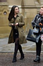FAYE BROOKES Out and About in Manchester 02/13/2018