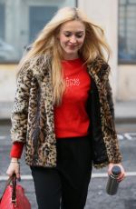 FEARNE COTTON Arrives at BBC Radio Studios in London 02/14/2018