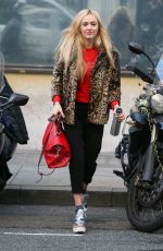 FEARNE COTTON Arrives at BBC Radio Studios in London 02/14/2018