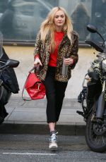 FEARNE COTTON Arrives at BBC Radio Studios in London 02/14/2018