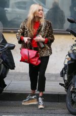 FEARNE COTTON Arrives at BBC Radio Studios in London 02/14/2018