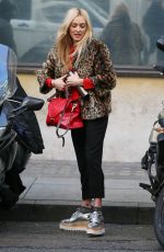FEARNE COTTON Arrives at BBC Radio Studios in London 02/14/2018