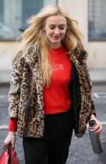 FEARNE COTTON Arrives at BBC Radio Studios in London 02/14/2018