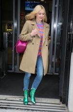 FEARNE COTTON Leaves BBC Radio in London 02/15/2018