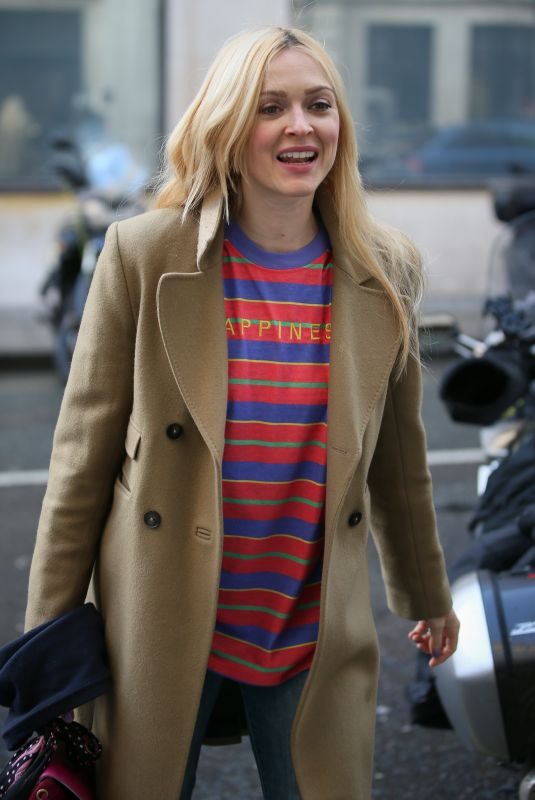 FEARNE COTTON Leaves BBC Radio in London 02/15/2018