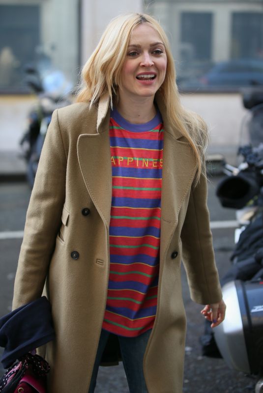 FEARNE COTTON Leaves BBC Radio in London 02/15/2018