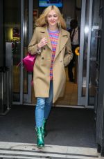 FEARNE COTTON Leaves BBC Radio in London 02/15/2018