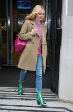 FEARNE COTTON Leaves BBC Radio in London 02/15/2018