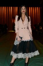 FEDERICA NARGI at Elisabetta Franchi Fashion Show in Milan 02/24/2018