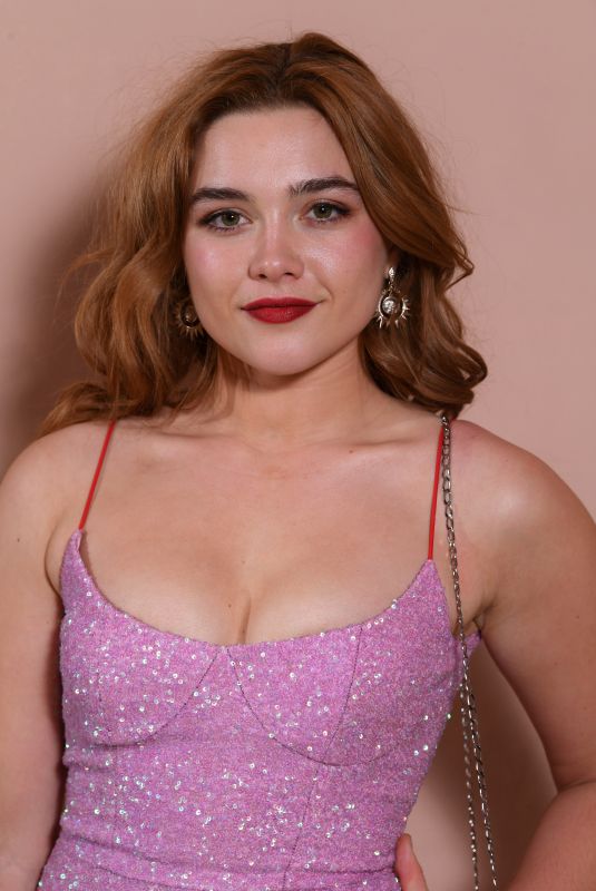 FLORENCE PUGH at Bafta Nominees Party in London 02/17/2018
