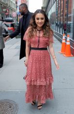 FRANCIA RAISA Arrives at Build Series in New York 02/14/2018
