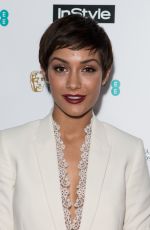 FRANKIE BRIDGE at Instyle EE Rising Star Baftas Pre-party in London 02/06/2018