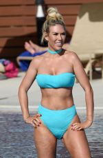 FRANLIE ESSEX in Bikini at a Pool in Portugal 02/22/2018