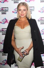 GABBY ALLEN at VO5 NME Awards 2018 in London 02/14/2018