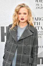 GABRIELLA WILDE at Christian Dior Show at Paris Fashion Week 02/27/2018