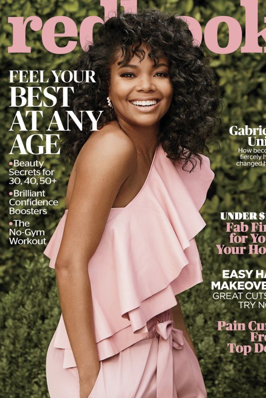 GABRIELLE UNION in Redbook Magazine, March 2018 Issue