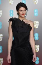GEMMA ARTERTON at BAFTA Film Awards 2018 in London 02/18/2018