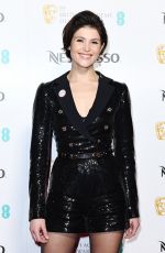 GEMMA ARTERTON at Bafta Nominees Party in London 02/17/2018