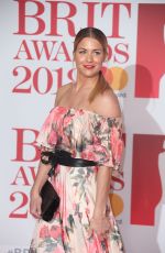 GEMMA ATKINSON at Brit Awards 2018 in London 02/21/2018