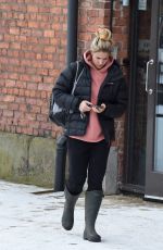 GEMMA ATKINSON Leaves Key 103 Radio in Manchester 02/28/2018