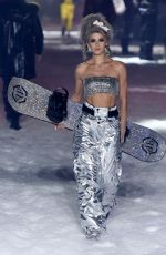 GEORGIA FOWLER at Philipp Plein Runway Show at New York Fashion Week 02/10/2018